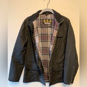 Black Barbour Waterproof Jacket
